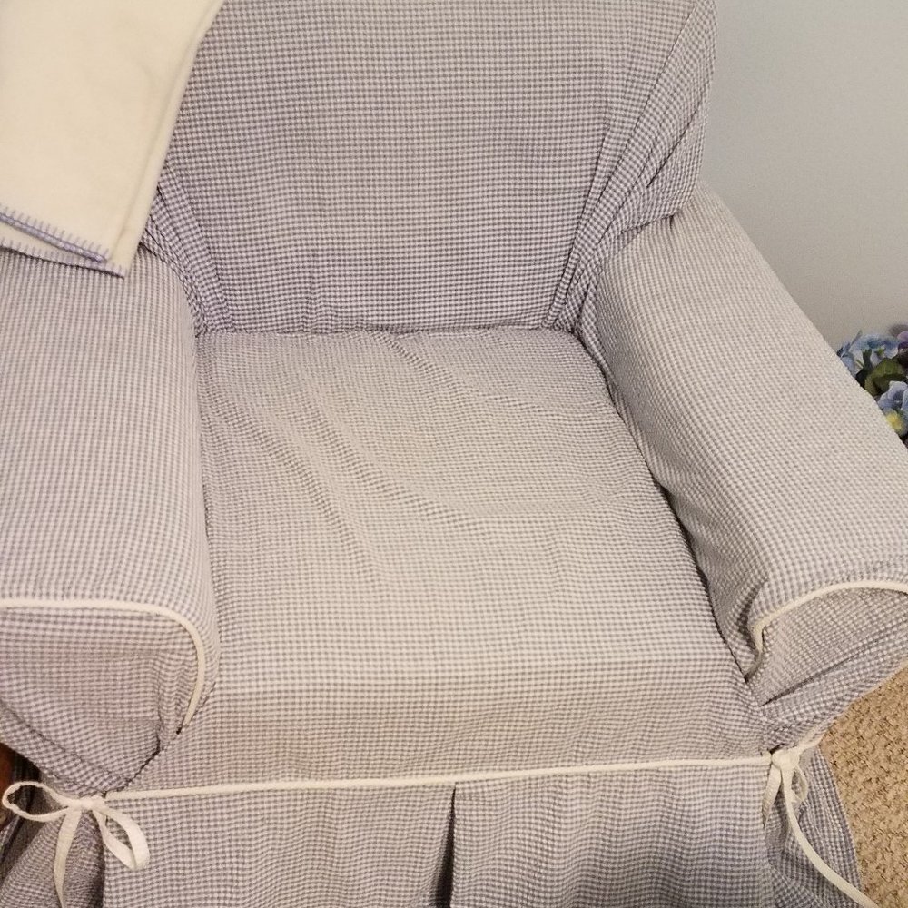 Sure Fit Seersucker Chair Cover